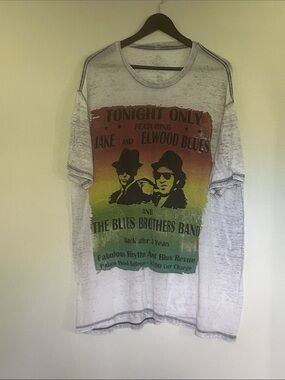 House Of Blues Short Sleeve Graphic Tee The Blues Brother Band 2xl
